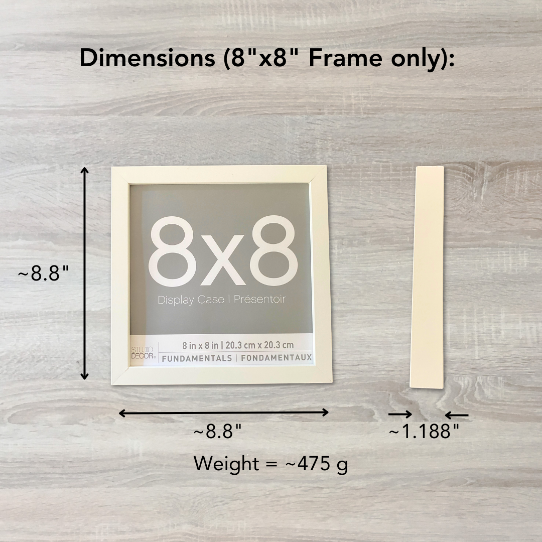 Customizable Chinese Wedding Shadow Box (Insert & Frame)